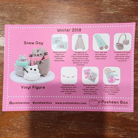 🔴SOLD🔴 Pusheen Box Winter 2018 - 6 out of 8 items BNWT, sealed, unopened - Picture 7 of 13